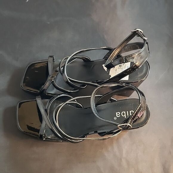 BRAND NEW DIBA MULTI-STRAP BLOCK-HEEL ADJUSTABLE BUCKLE WOMEN'S SANDAL G1 - Picture 6 of 16